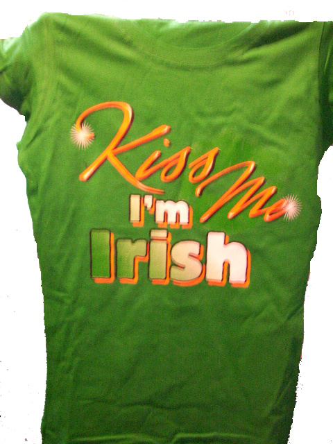 Irish Design "Kiss Me I'm Irish" SPT1871
